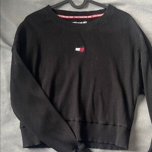 Tommy Hilfiger Sport ribbed cotton blend top